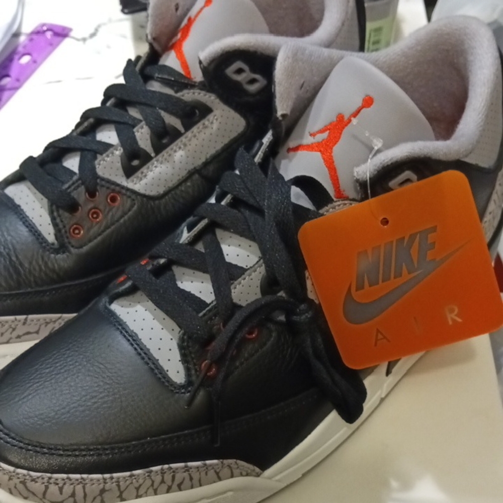 Air Jordan 3 Black Cement